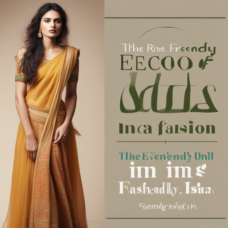 “The rise of eco-friendly fashion in India”