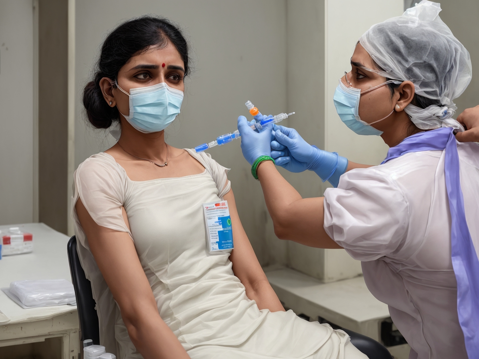 “COVID-19 vaccination in Uttar Pradesh”