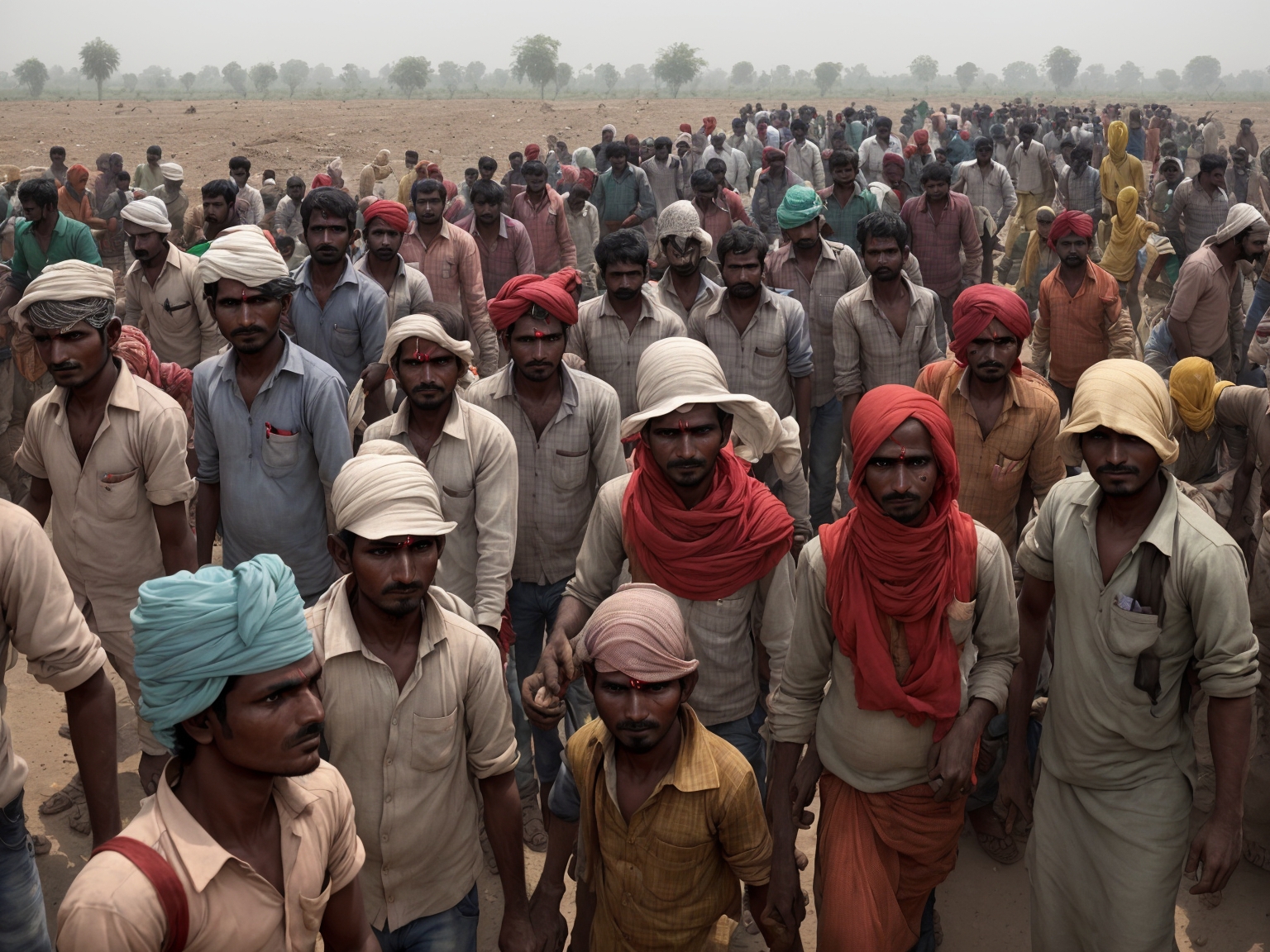 “Migrant workers in Uttar Pradesh”