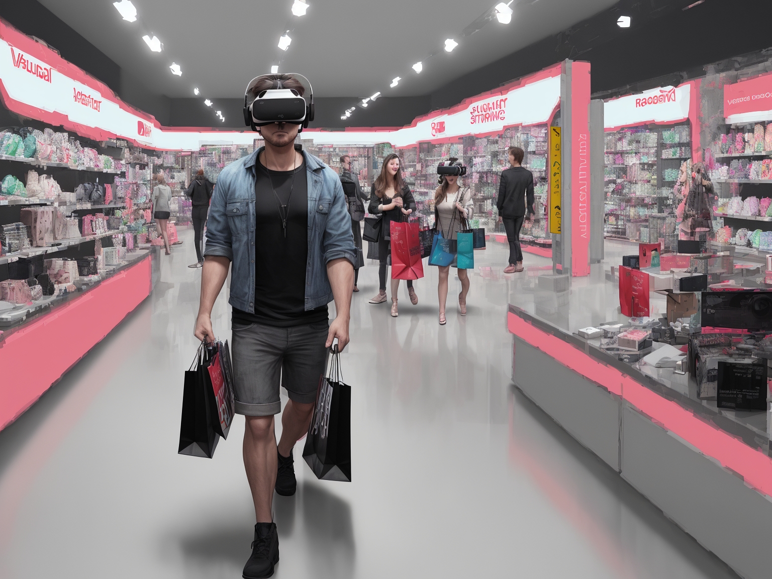 “virtual reality shopping experience”