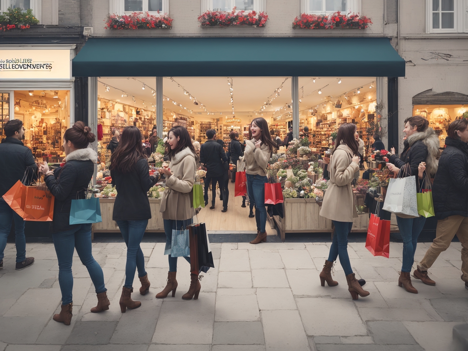 “Live shopping events”