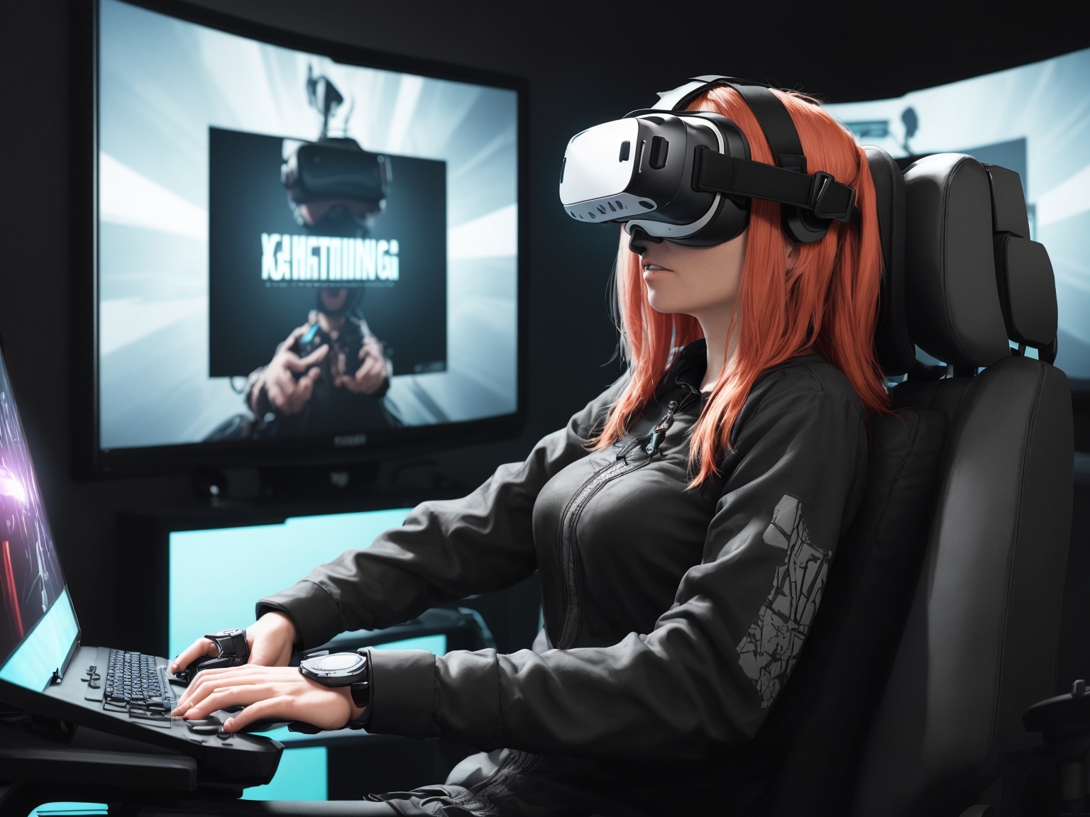 “Virtual reality gaming tech”