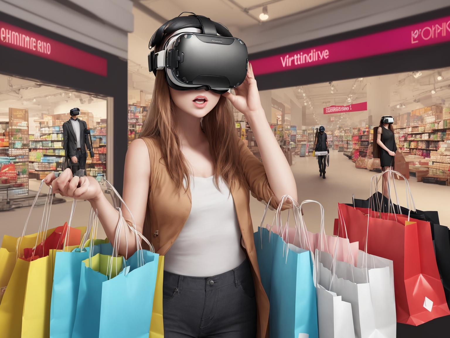 “virtual reality shopping experiences”