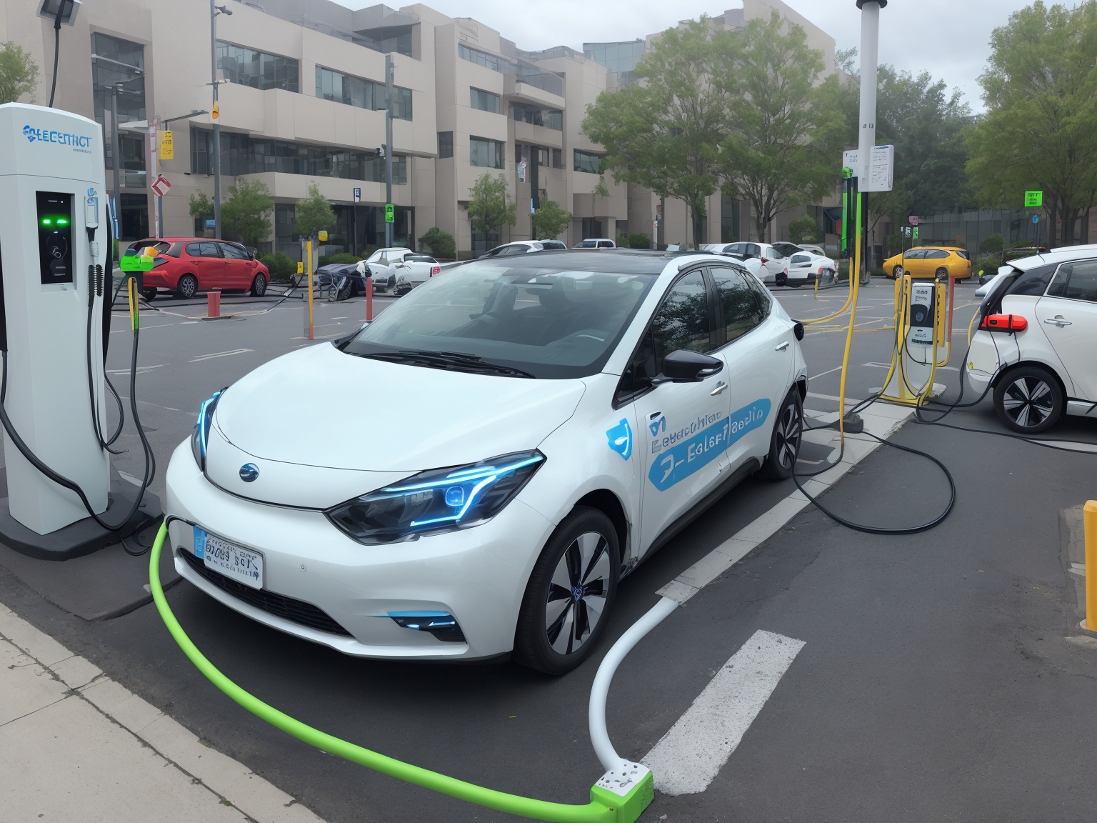 “Electric vehicle charging infrastructure”