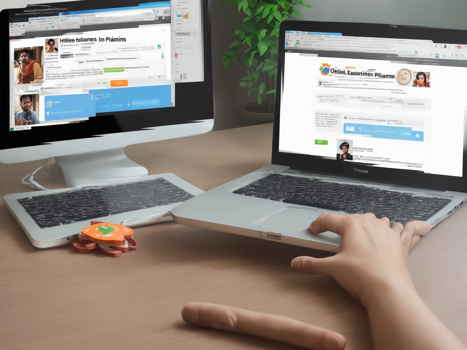 “Online Learning Platforms in India”